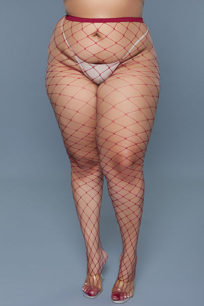 Queen Wicked Oversized Fishnet Pantyhose