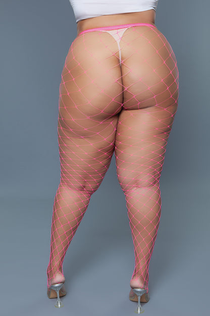 Queen Wicked Oversized Fishnet Pantyhose