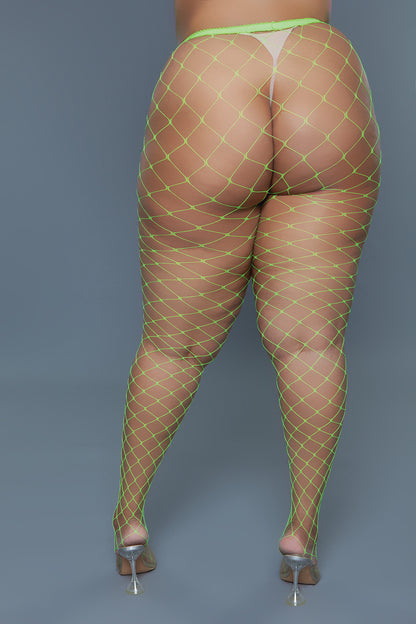 Queen Wicked Oversized Fishnet Pantyhose