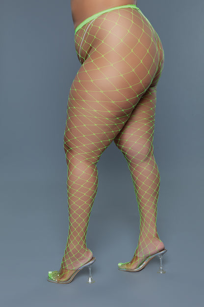 Queen Wicked Oversized Fishnet Pantyhose