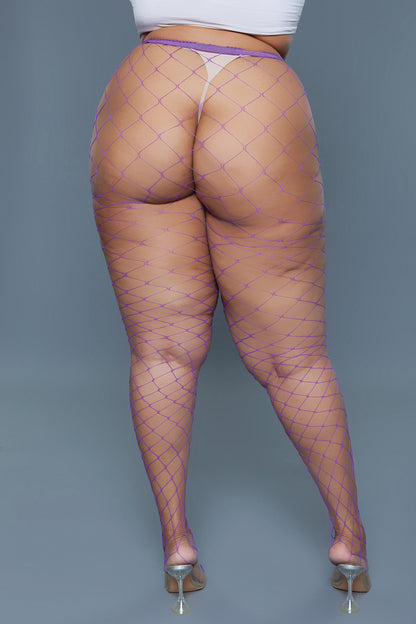 Queen Wicked Oversized Fishnet Pantyhose