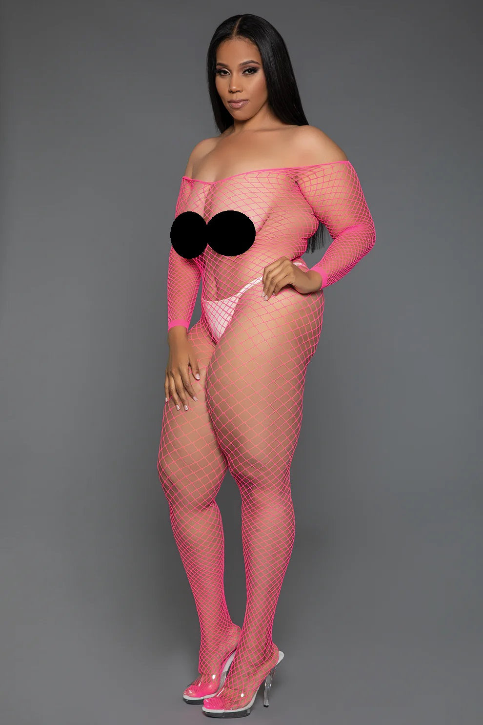 Queen Catch Me Fishnet Body Stocking