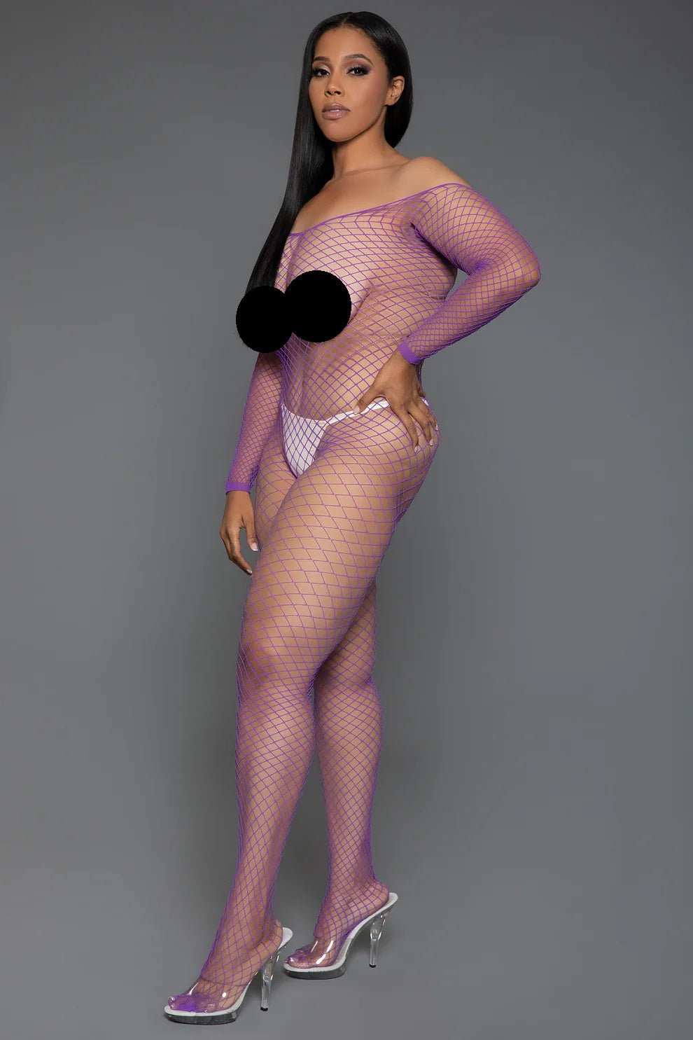 Queen Catch Me Fishnet Body Stocking