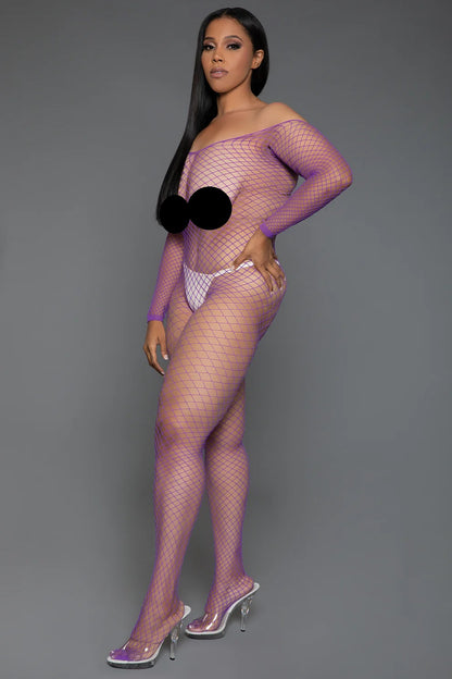 Catch Me Fishnet Body Stocking