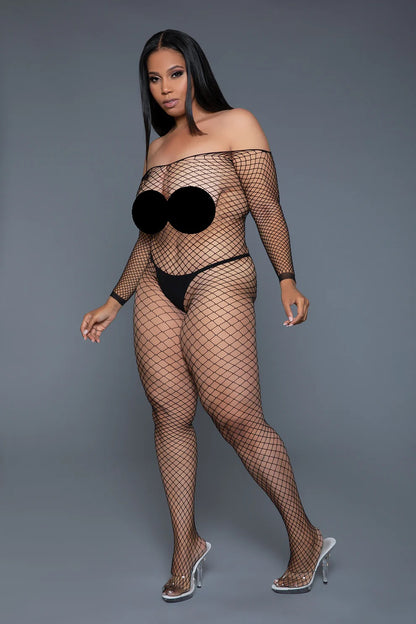 Catch Me Fishnet Body Stocking