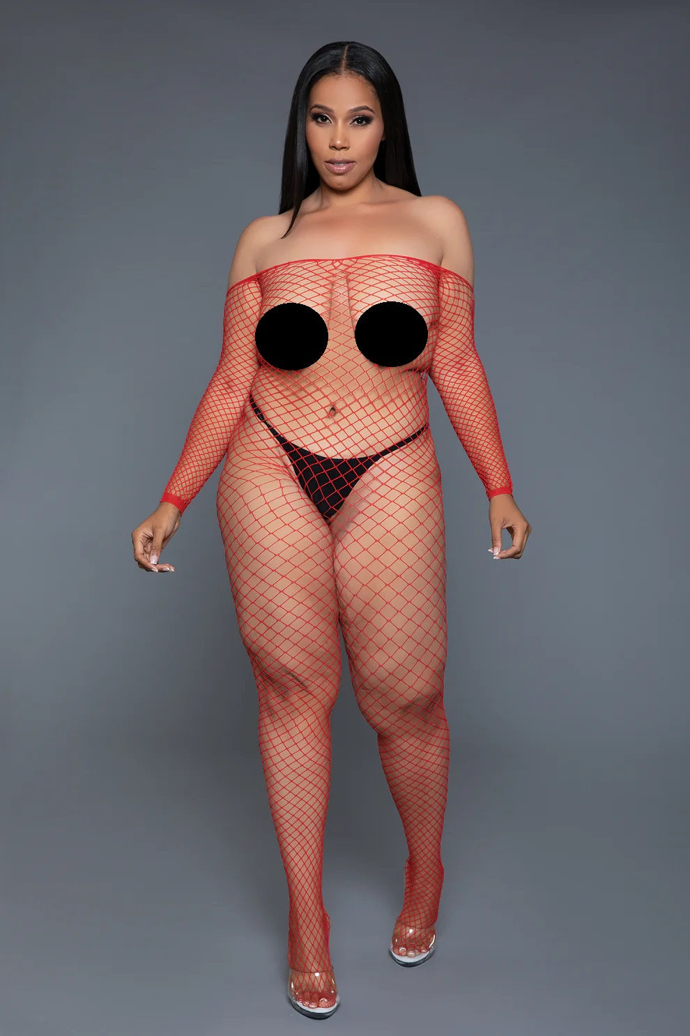 Queen Catch Me Fishnet Body Stocking