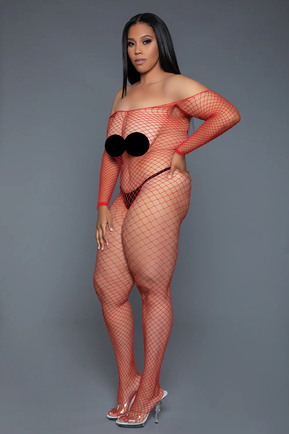 Queen Catch Me Fishnet Body Stocking