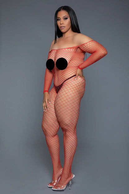 Catch Me Fishnet Body Stocking