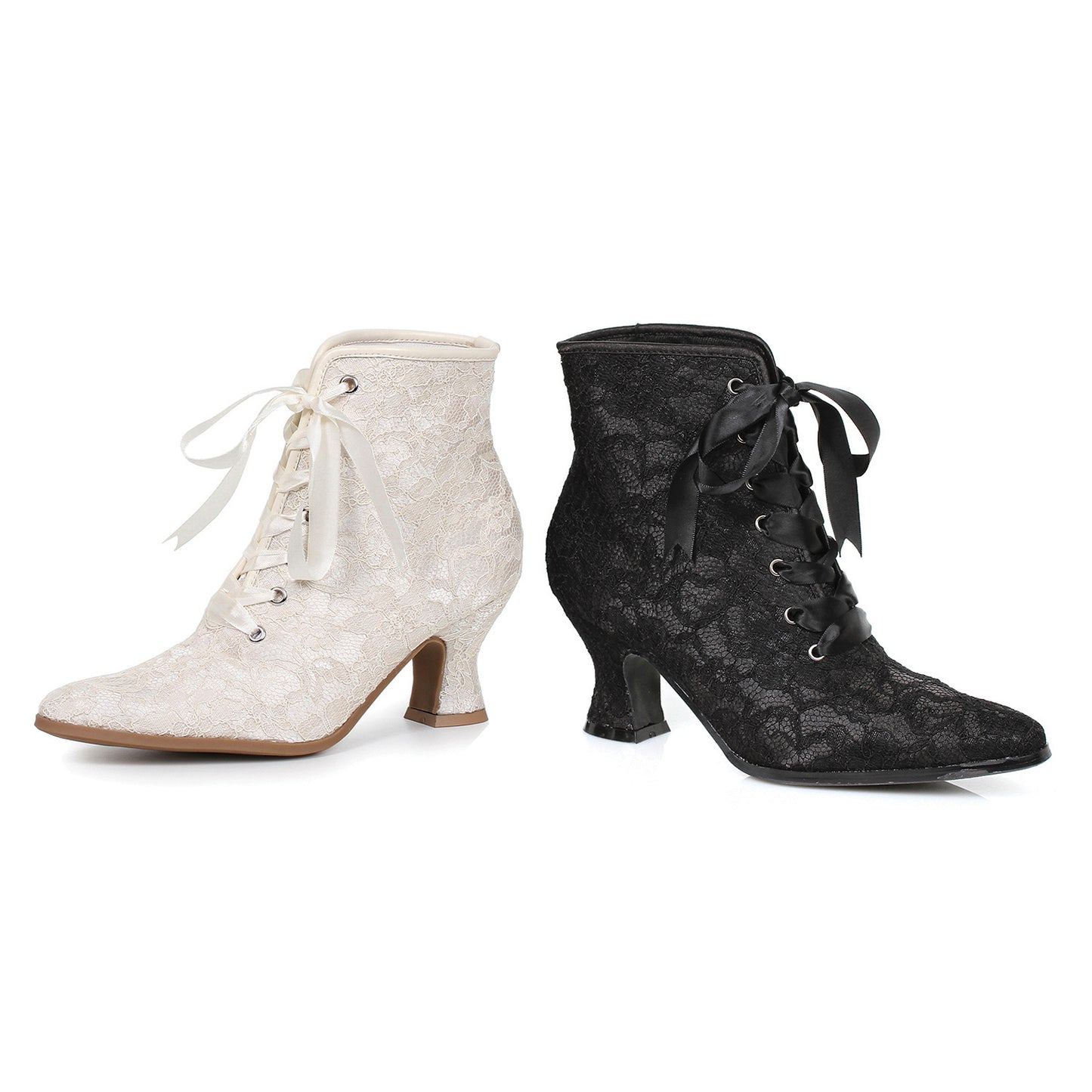 Elizabeth-253 Lace Victorian Booties