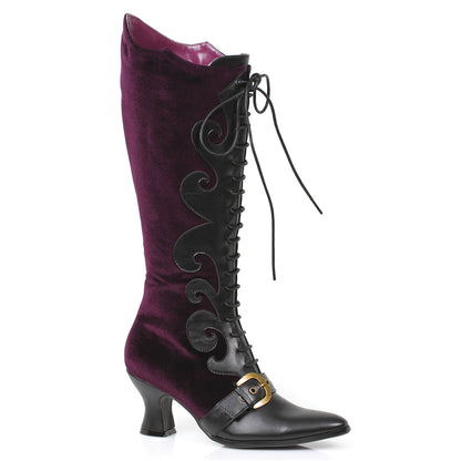 Fain-253 Velvet Witch Boots