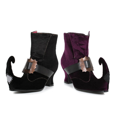 Irina-253 Velvet Witch Booties