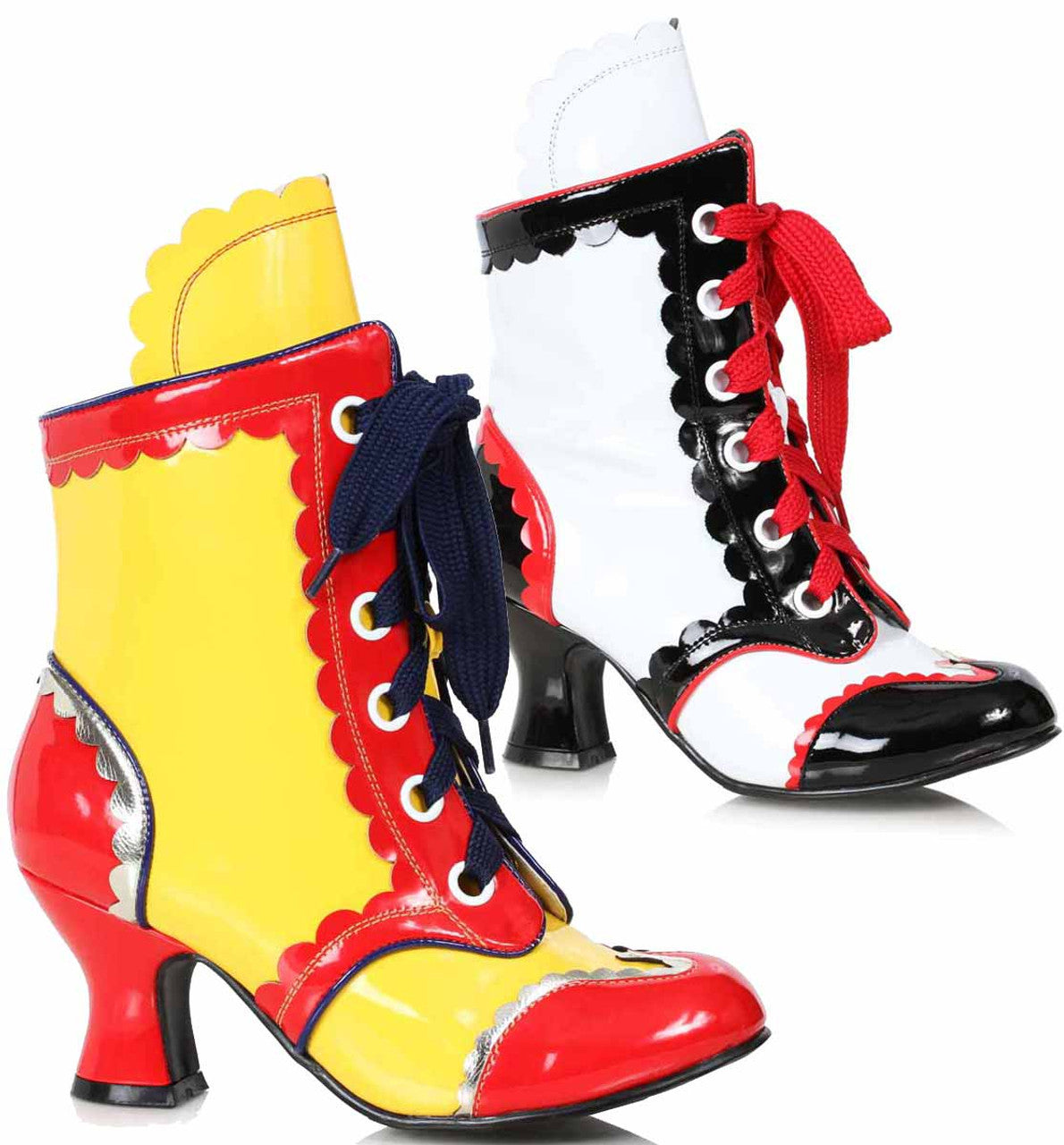 Bubbles-254 Patent Clown Boots