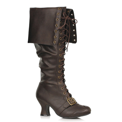 Maude-254 Faux Leather Victorian Pirate Boots