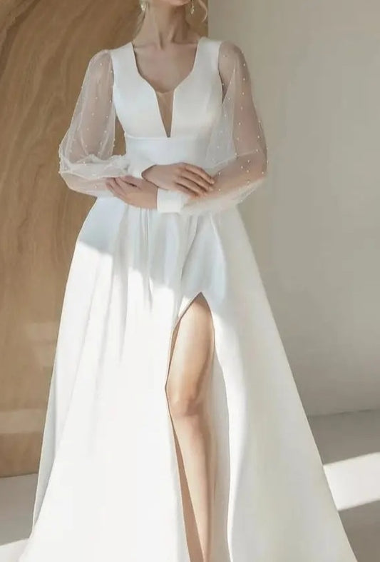 Stassi Tulle/Satin Wedding Gown All Sizes/Colors