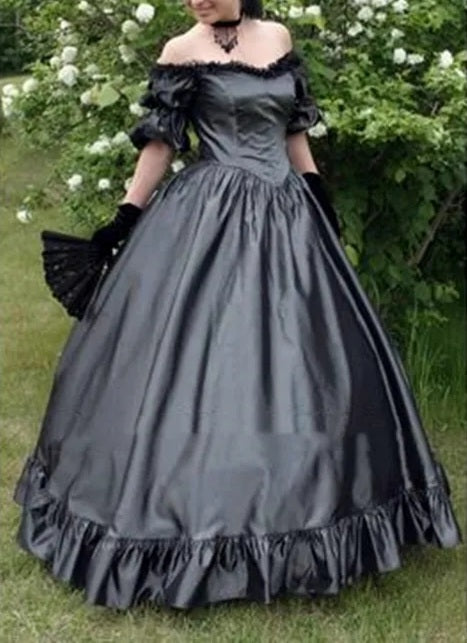 Vintage Taffeta Ball Wedding Gown All Sizes/Colors.