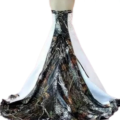 Camouflage Wedding Gown/Veil All Sizes