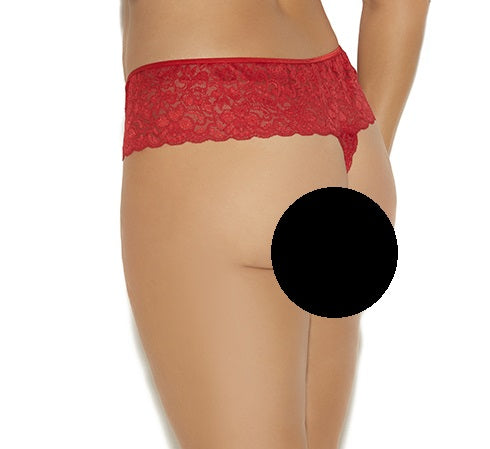 Queen Lace Bow Panty