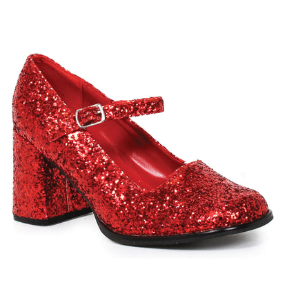 Eden-G-300 Glitter Mary Jane Pumps