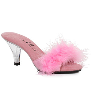 Sasha-305 3" Heel Glamour Slippers