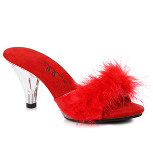 Sasha-305 3" Heel Glamour Slippers