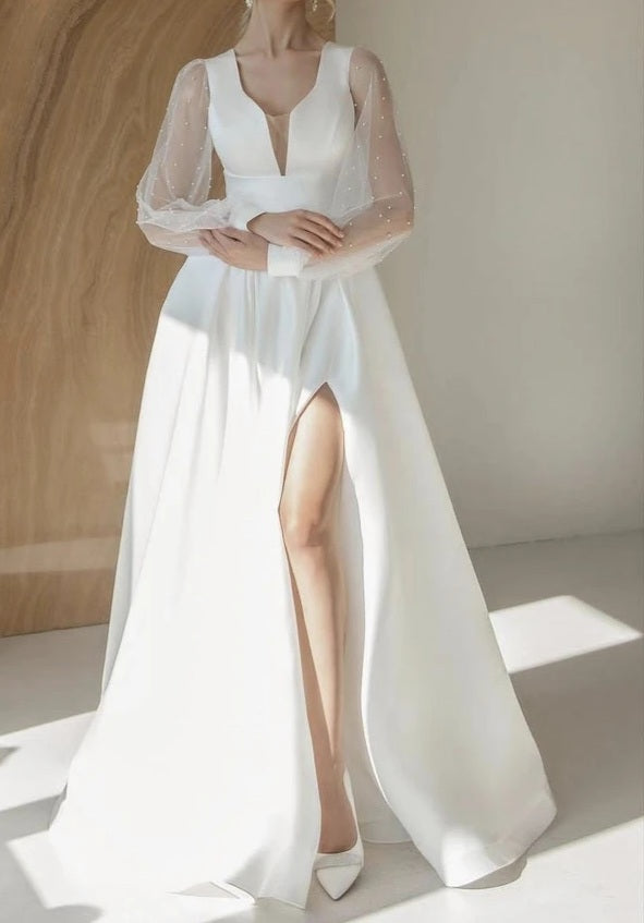 Stassi Tulle/Satin Wedding Gown All Sizes/Colors