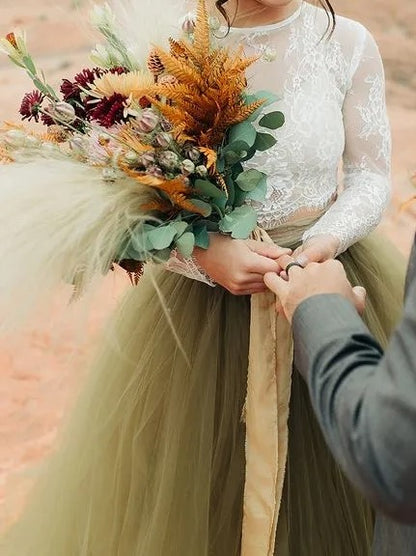 Custom Tulle Full A Line Wedding Skirt All Sizes/Colors