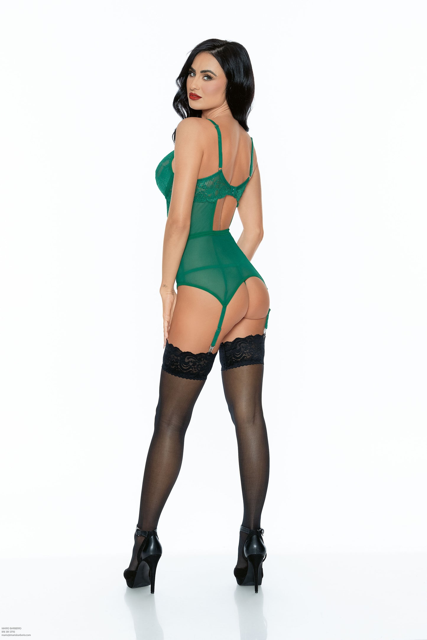 Green with Envy Bustier Set