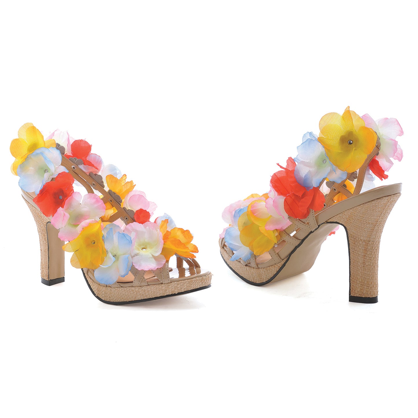 Luau-402 Hawaiian 4" Heel Sandals