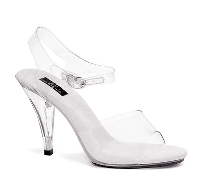 Brook-405 4" Heel Clear Sandals