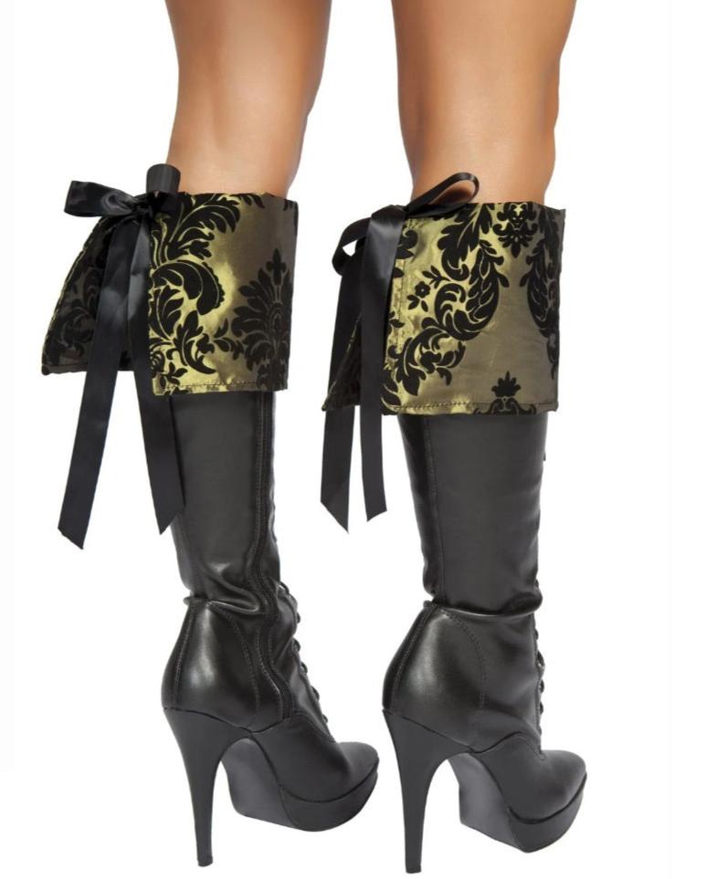 Brocade Boot Cuffs