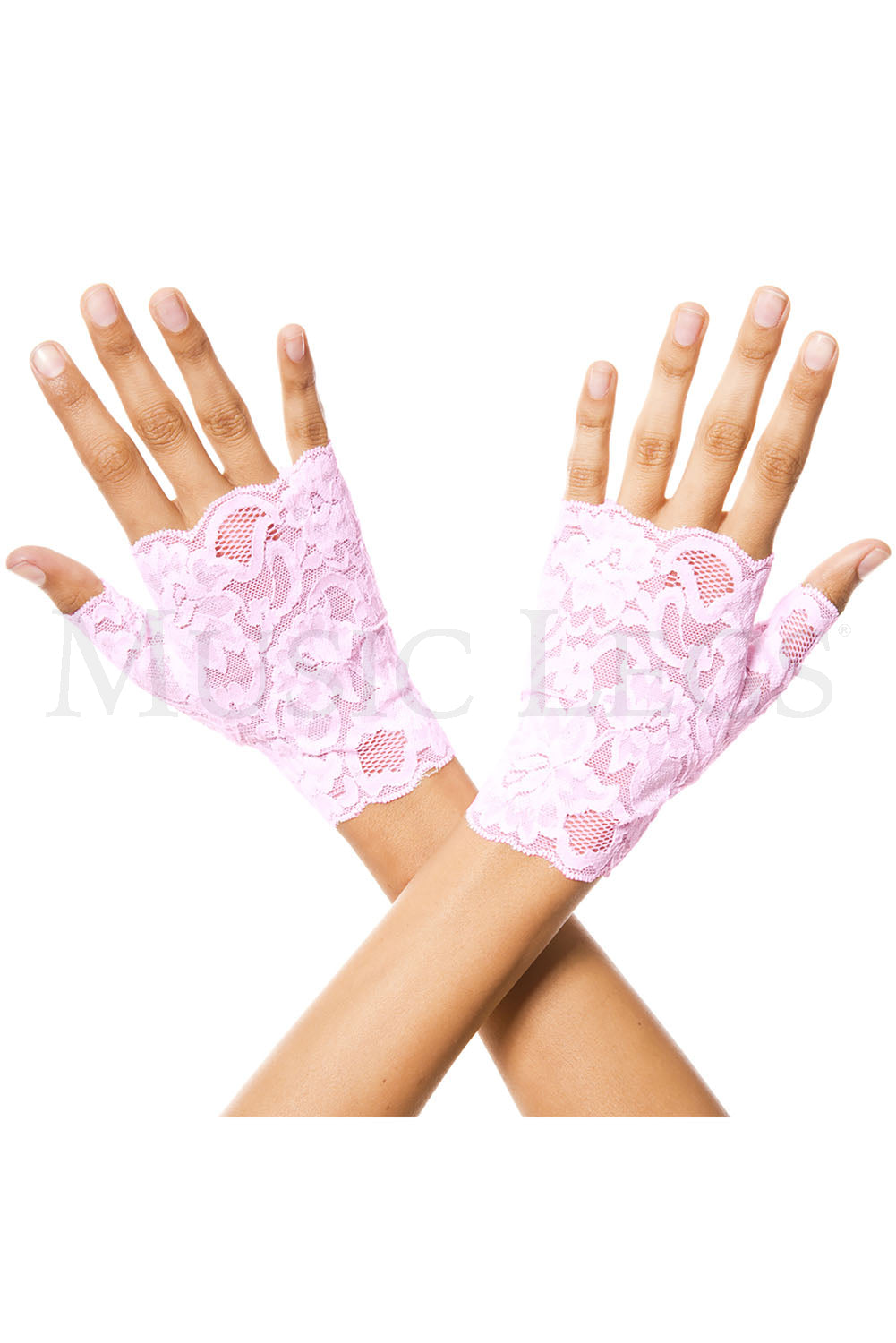 Lace Fingerless Gloves