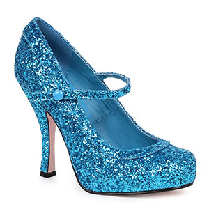 Candy-423 Glitter Mary Jane Pumps