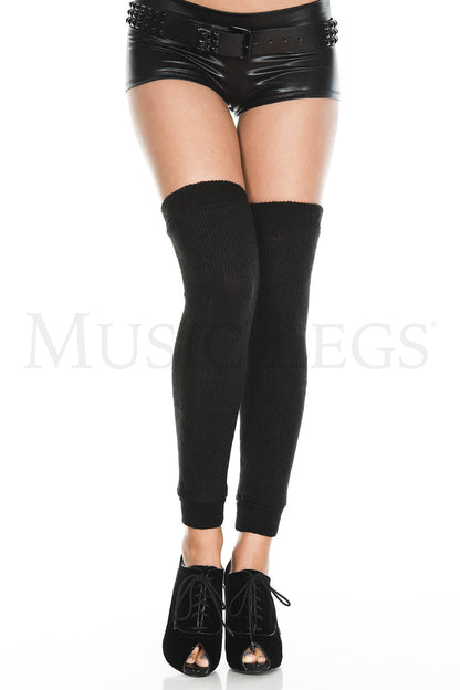 2 Pack Acrylic Footless Thigh High