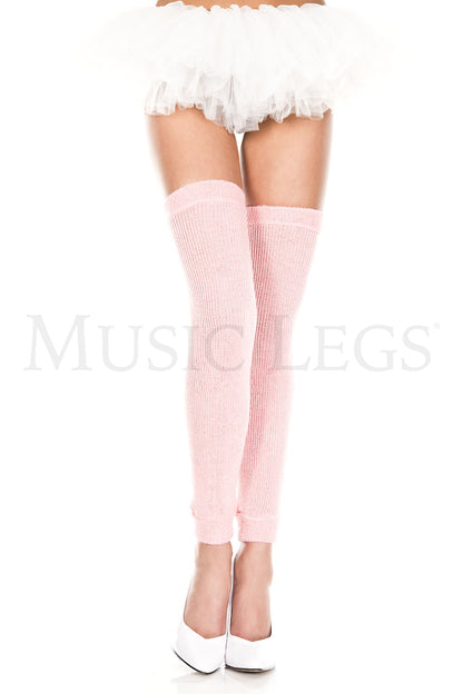 2 Pack Acrylic Footless Thigh High