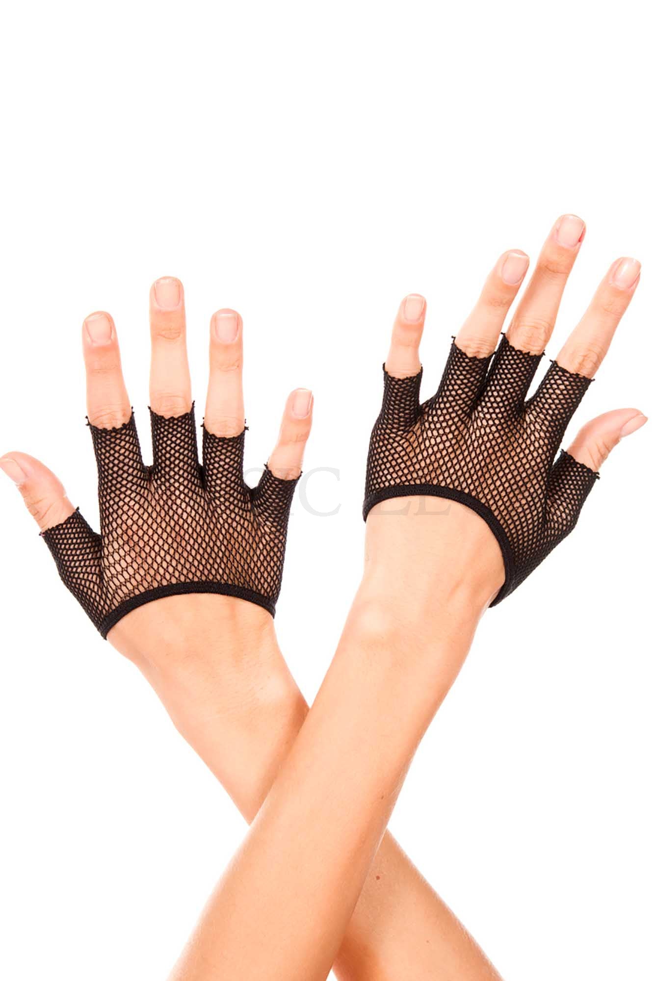 Fishnet Mini Gloves