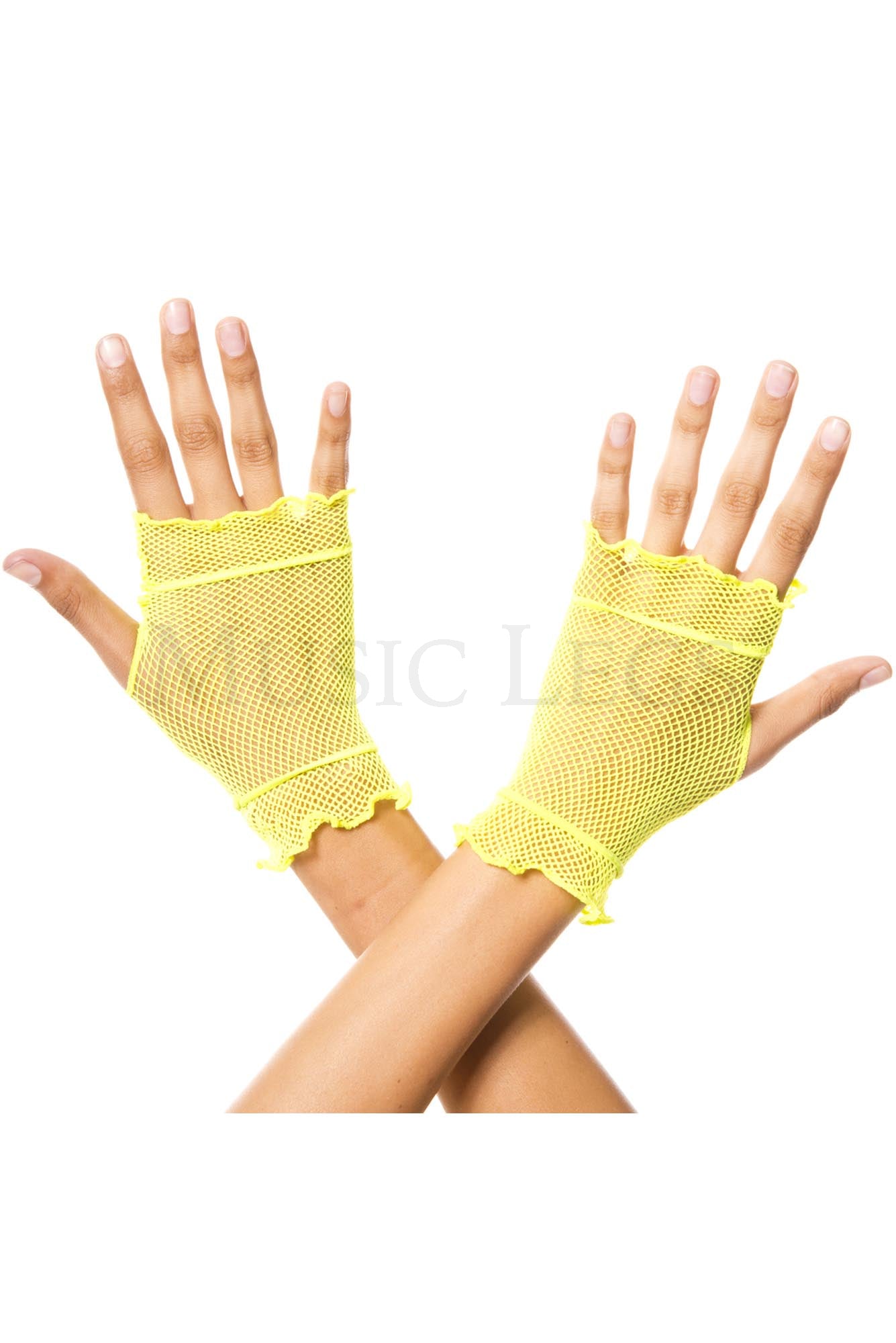 Flirty Fishnet Gloves