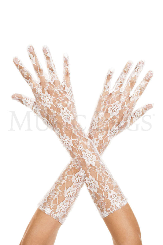 Floral Lace Gloves