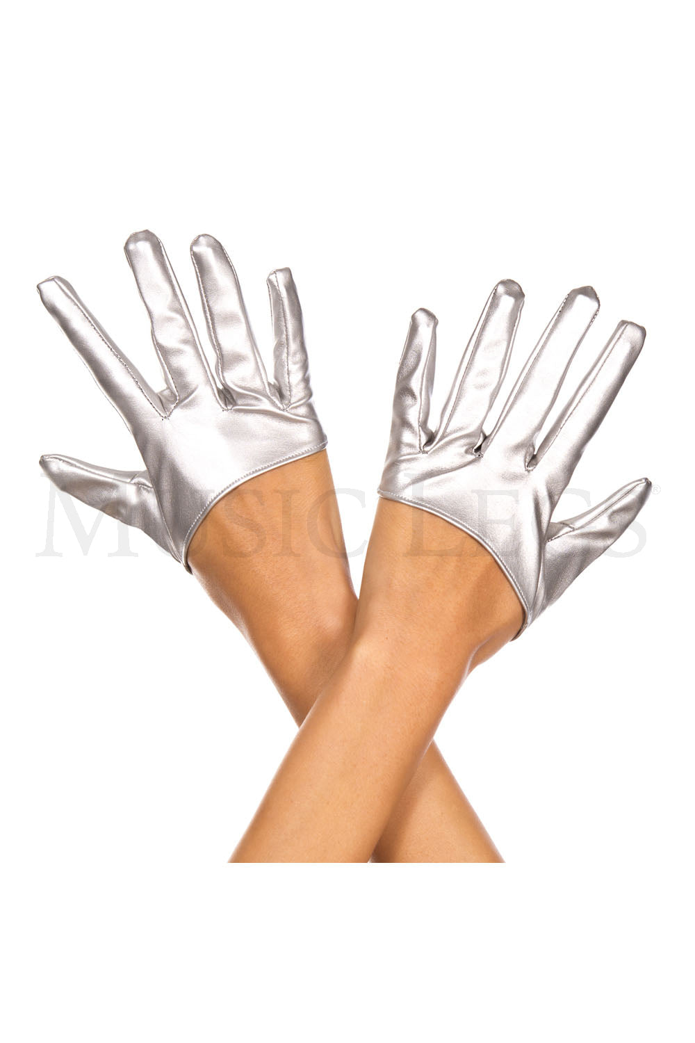 Wet Look Mini Gloves