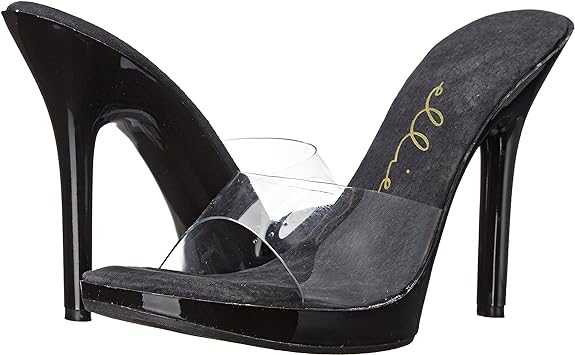 Vanity-502 5" Heel Mule Sandals