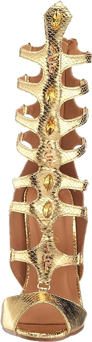 Meena-510 Gladiator Style 5" Heel Sandals