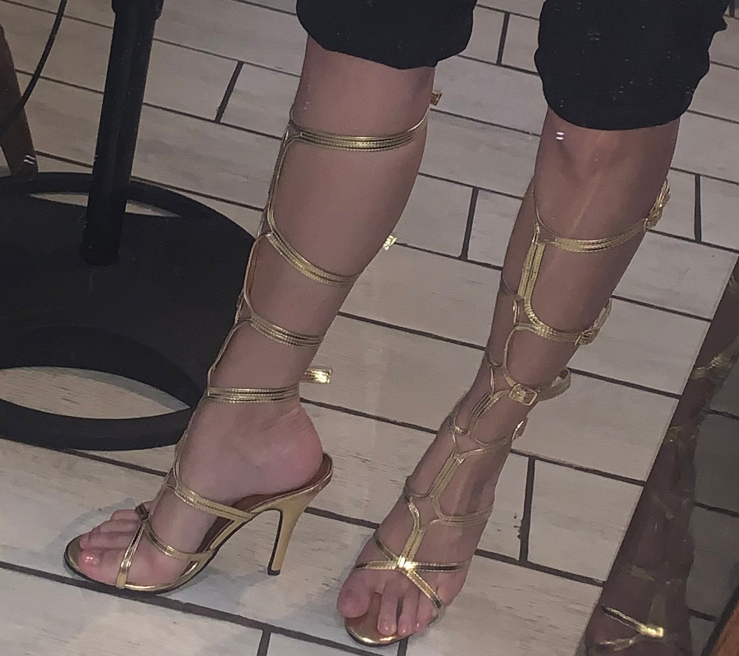 Sexy-510 5" Heel Gladiator Sandals