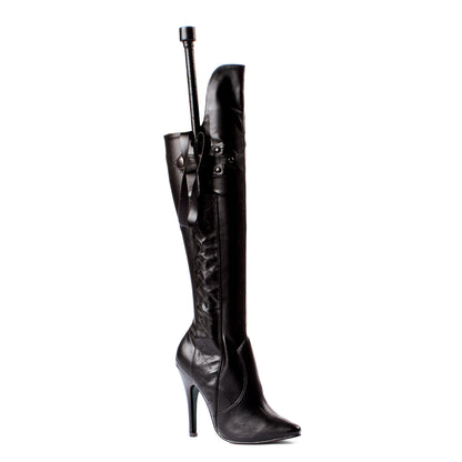 Sadie-511 5" Knee Boots w/ Whip