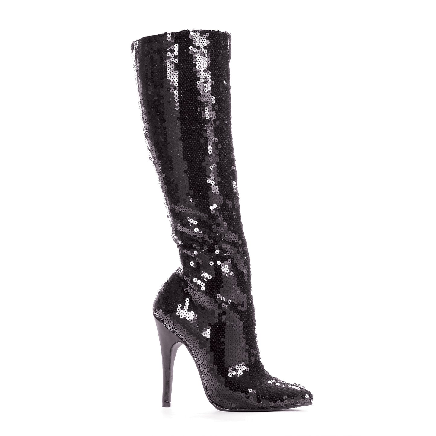 Tin-511 Sequined 5" Heel Knee Boots