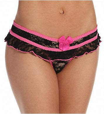 Treasure Lace Crotchless Panty