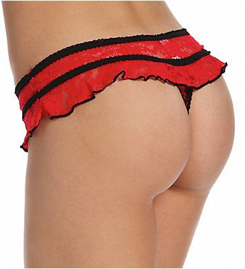 Treasure Lace Crotchless Panty