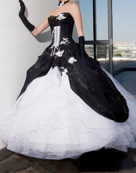 Corset Top Tulle Ball Wedding Gown All Sizes/Colors