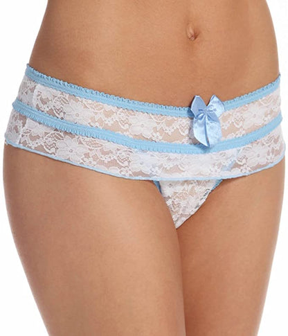 Treasure Lace Crotchless Panty