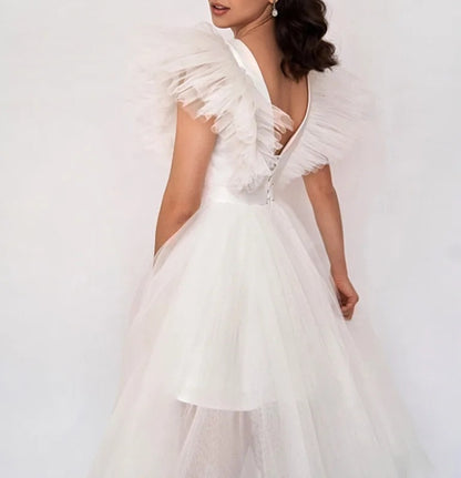 Tulle Short Wedding Gown All Sizes/Colors