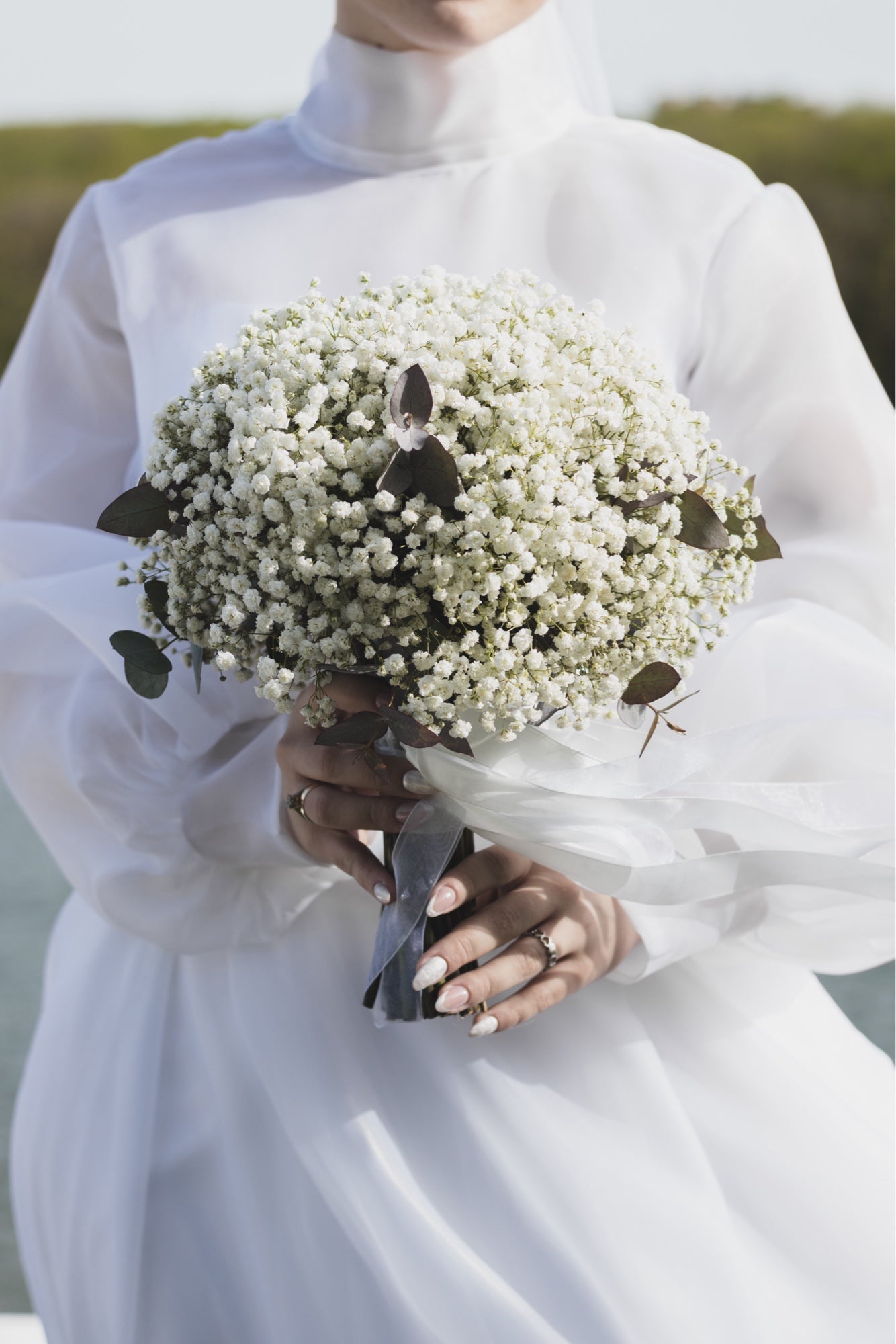 Organza Vintage Wedding Gown