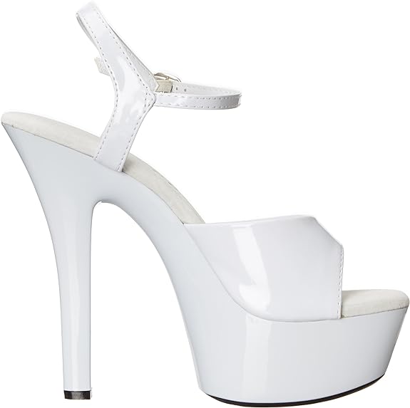 Juliet-601 Patent 6" Heel Sandals